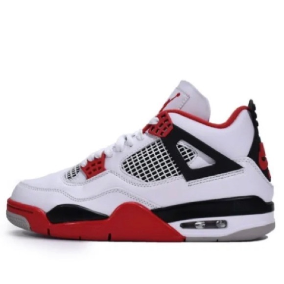 Selling OG Jordan, four retro fire red size 10 in men - Picture 1 of 8